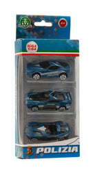Polizia: Giochi Preziosi - Die Cast 1:64 Pack 3 Veicoli Modello 2 (Assortimento)