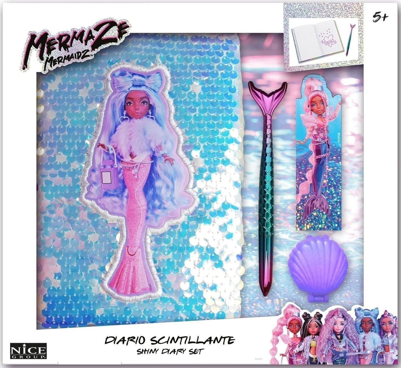 Nice: Mermaze Diary Set