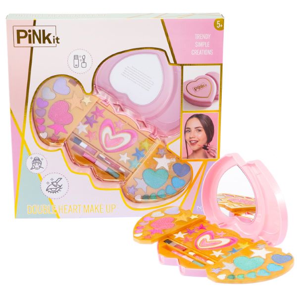 Nice: Pink It Double Heart Makeup