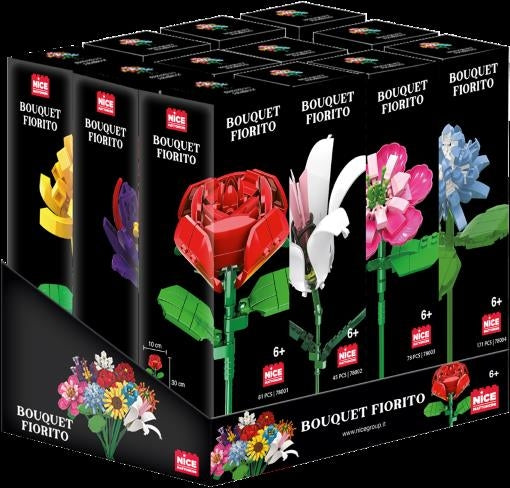 Sluban: Flowers - Bouquet Fiorito (Assortimento)