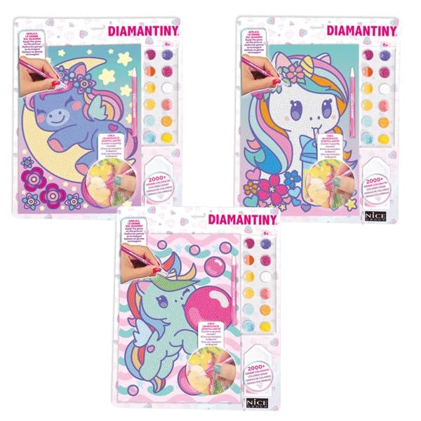 Nice: Diamantiny Kawaii Unicorn Blister Assortment