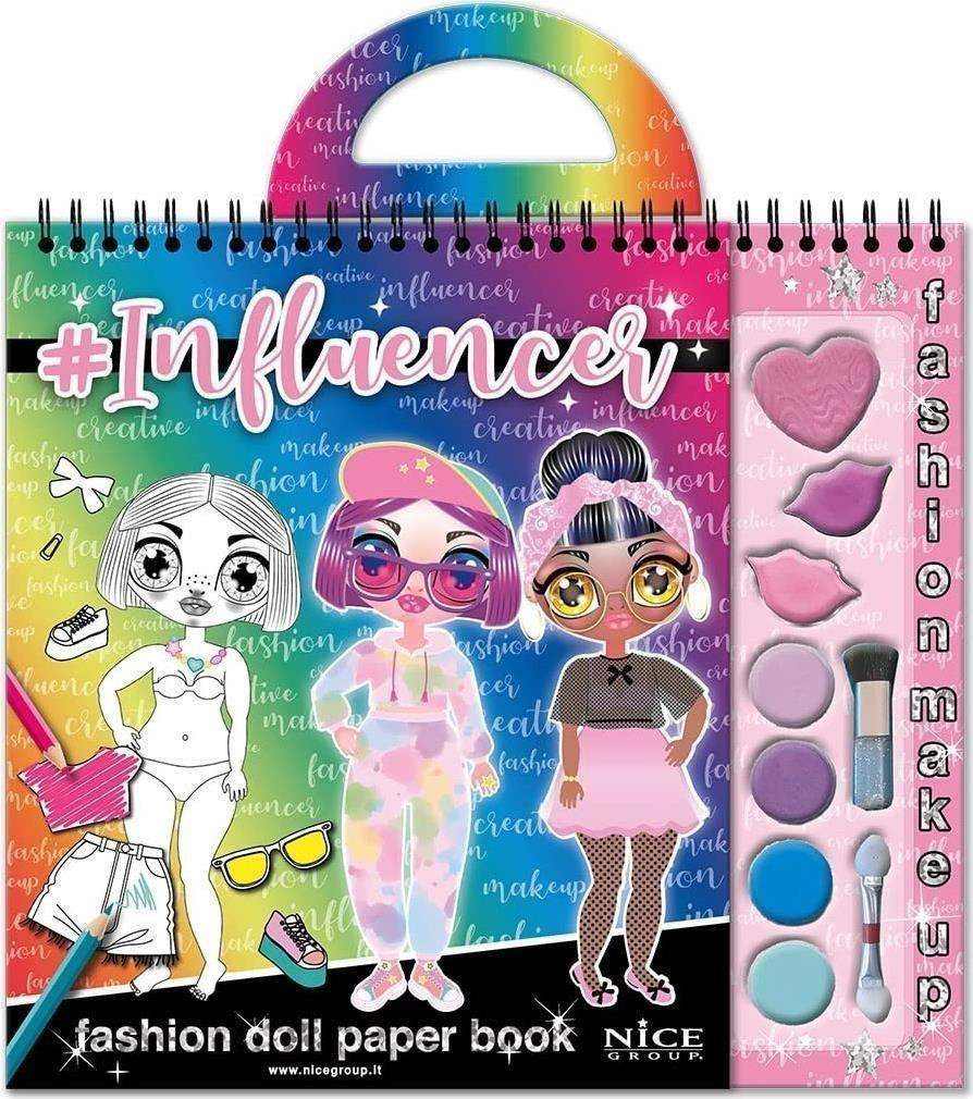 Nice: Influencer Fashion Doll Paper Book