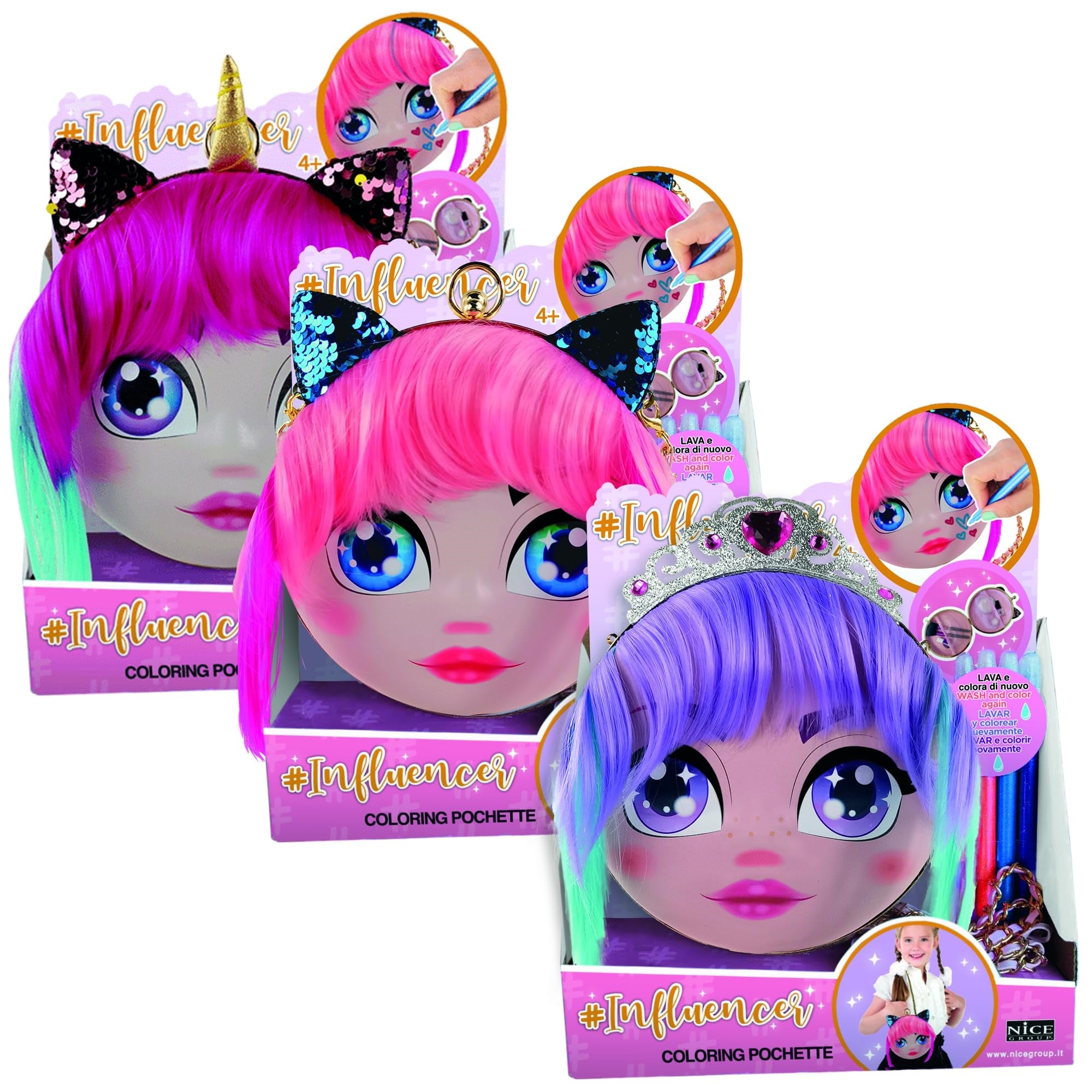 Nice: Influencer Coloring Pochette Style & Go