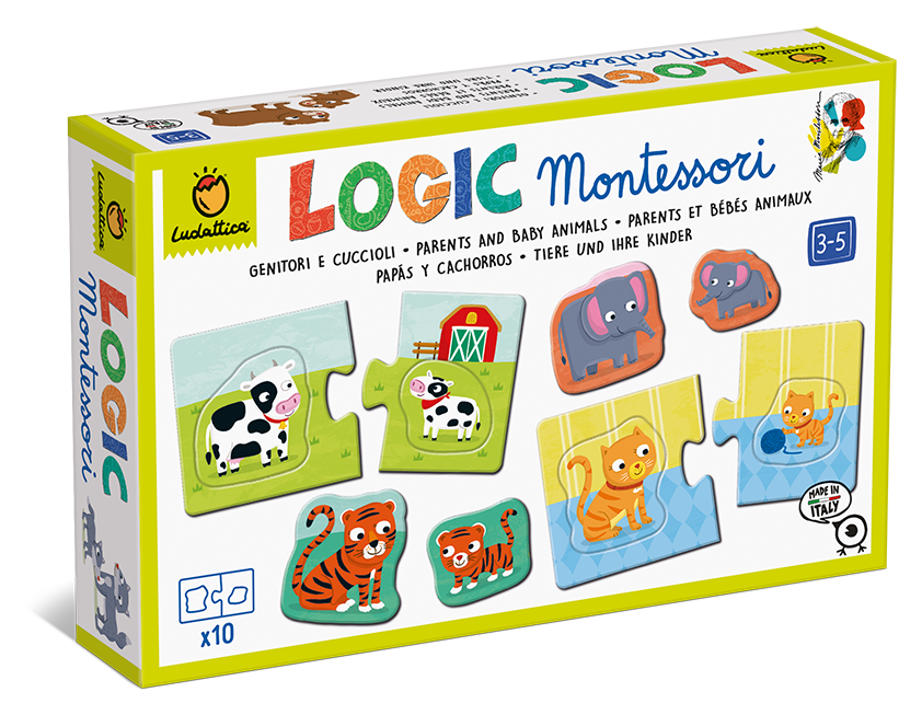 Ludattica: Logic Montessori - Genitori E Cuccioli