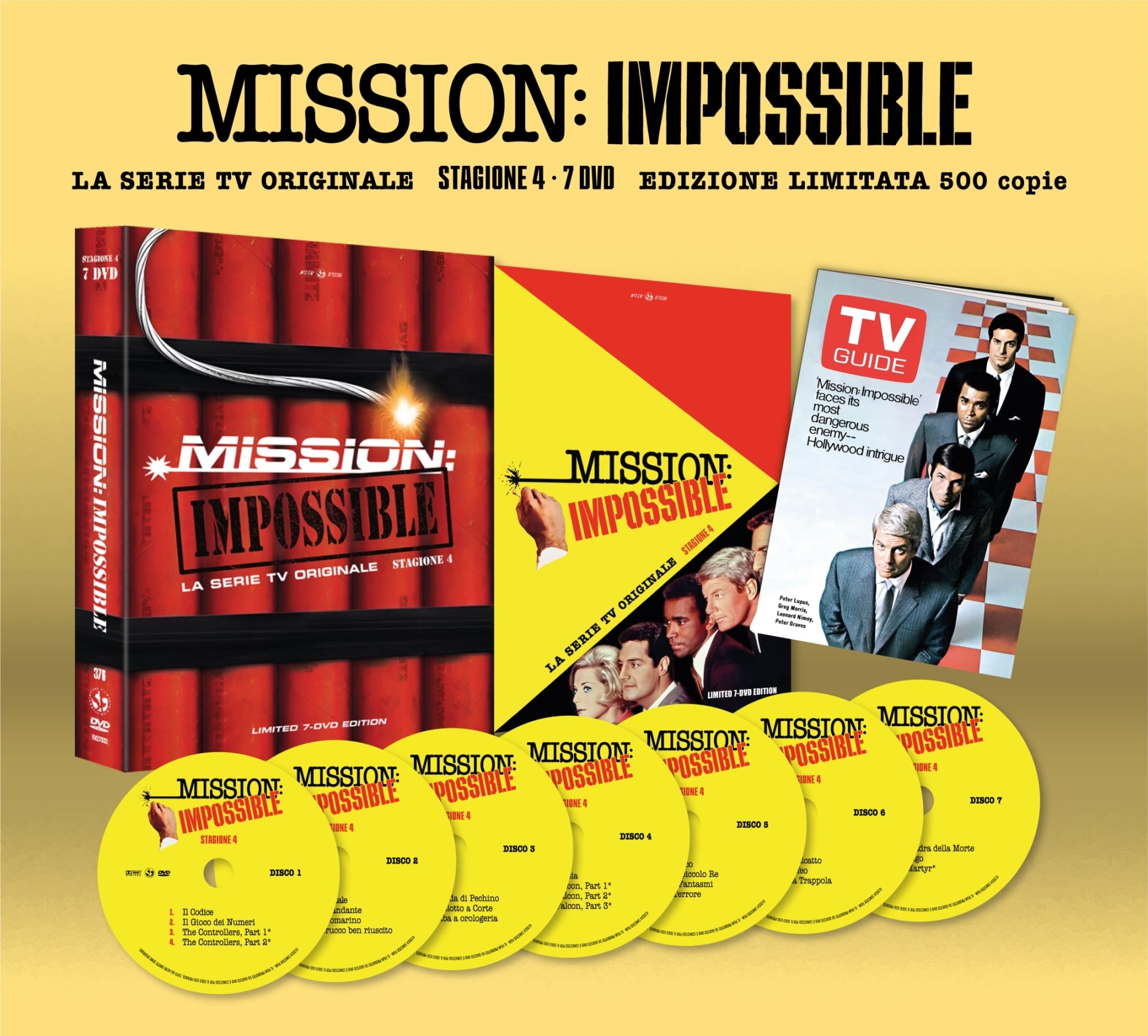 Mission: Impossible - Serie Tv - Stagione 04 (7 Dvd) (Limited Edition 500 Copie)