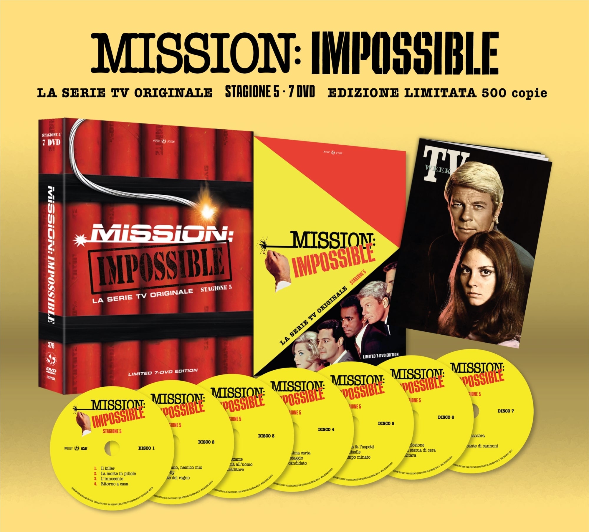 Mission: Impossible - Serie Tv - Stagione 05 (7 Dvd) (Limited Edition 500 Copie)