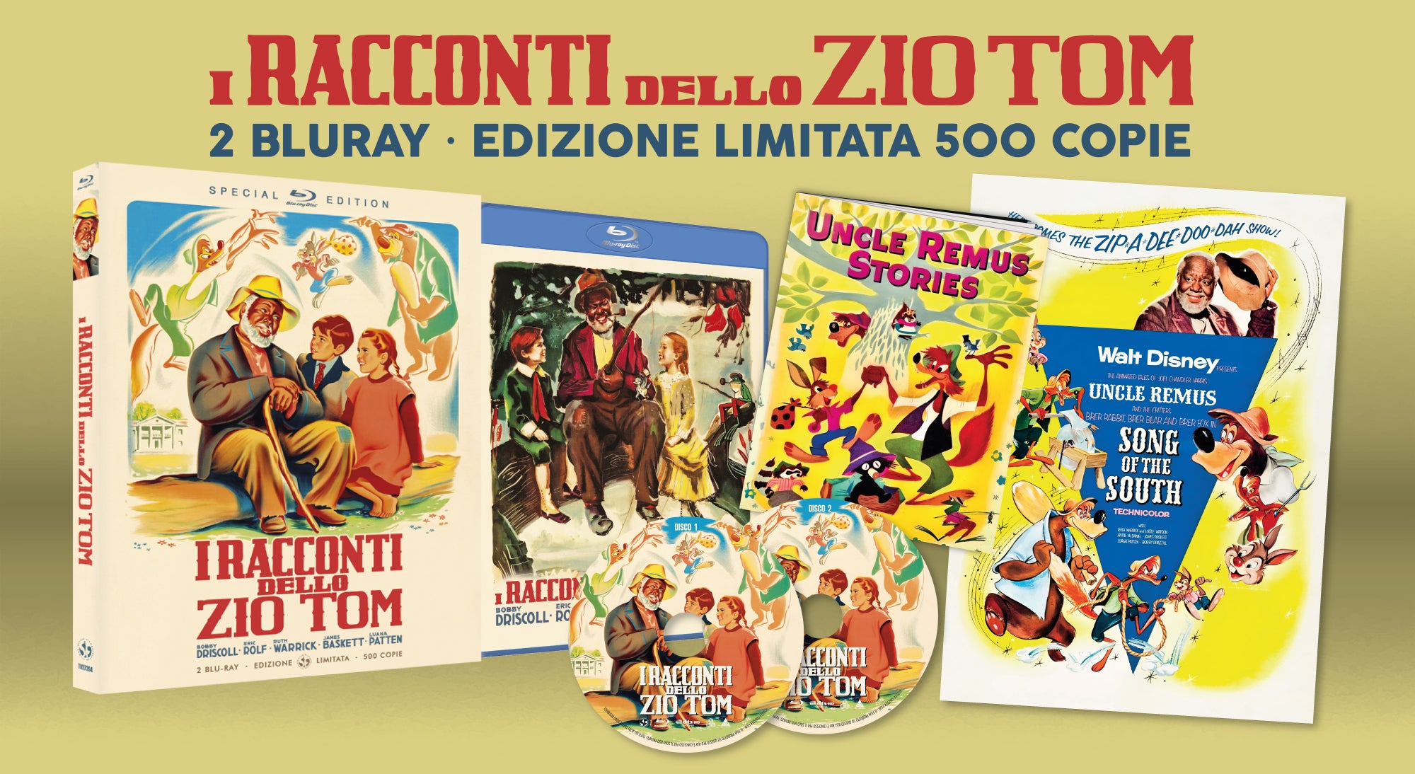 Racconti Dello Zio Tom (I) (Special Limited Edition) (2 Blu-Ray)