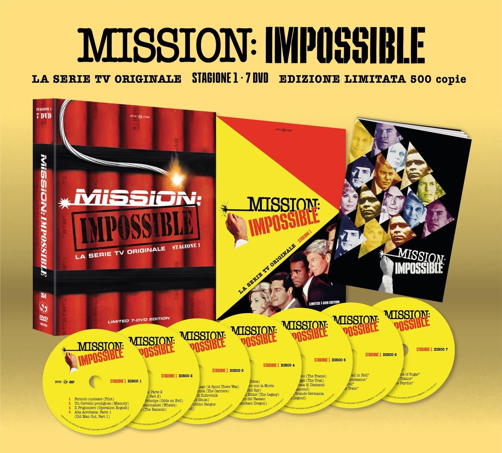 Mission: Impossible - Serie TV - Stagione 01 (7 Dvd) (Limited Edition 500 Copie)