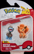 Pokemon: Rei Toys - Battle Figure Pack Serie 3 - Vulpix E Deino