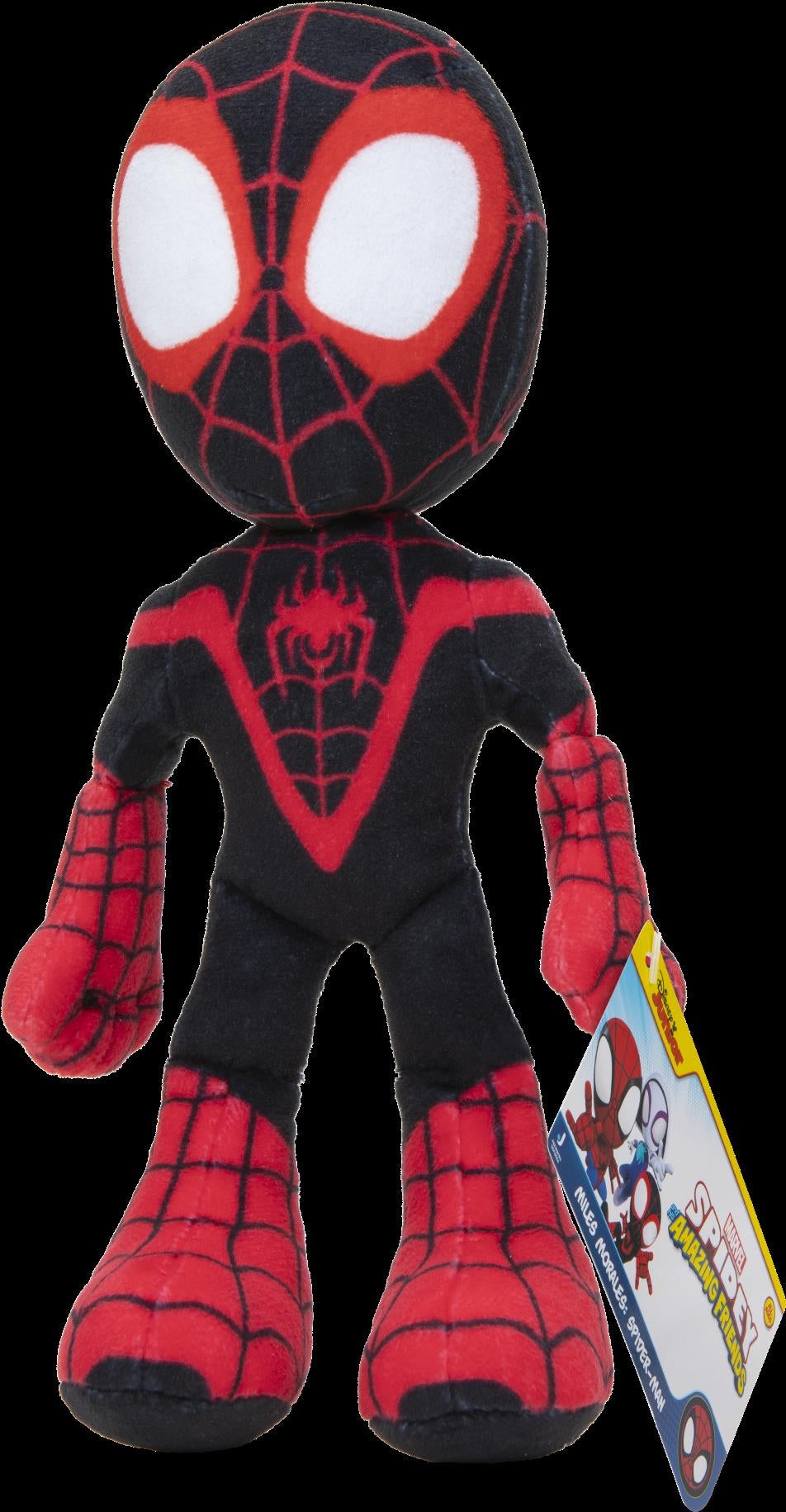 Marvel: Rei Toys - Spidey Plush 20 Cm Serie 3 Miles Morales: Spider-Man