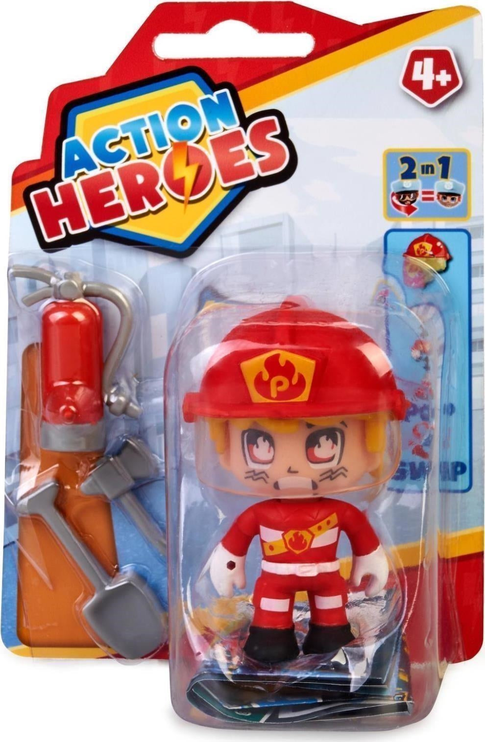 Action Heroes: Figure Singolo Pompiere