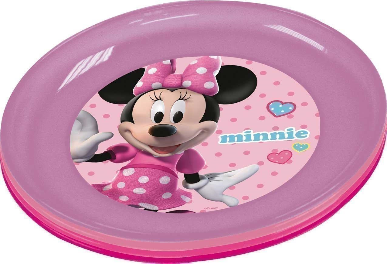 Disney: Stor - Minnie (4 Piatti In Plastica 20 Cm)