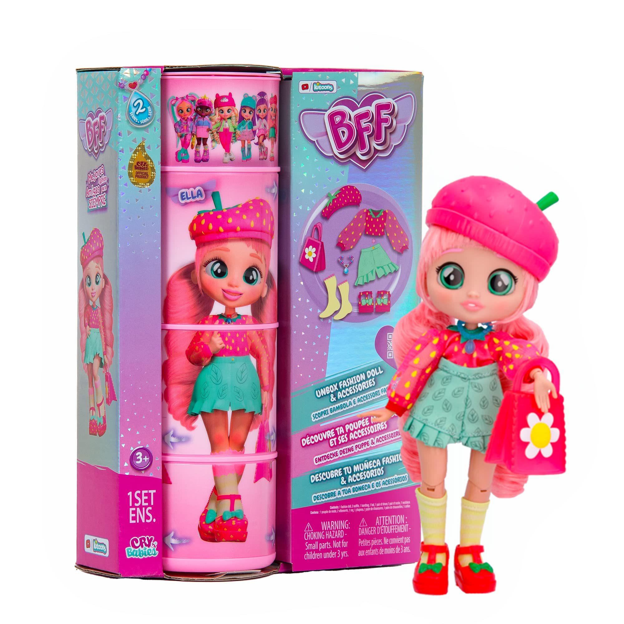 Imc Toys: Cry Babies - Bff - Series 2 Ella