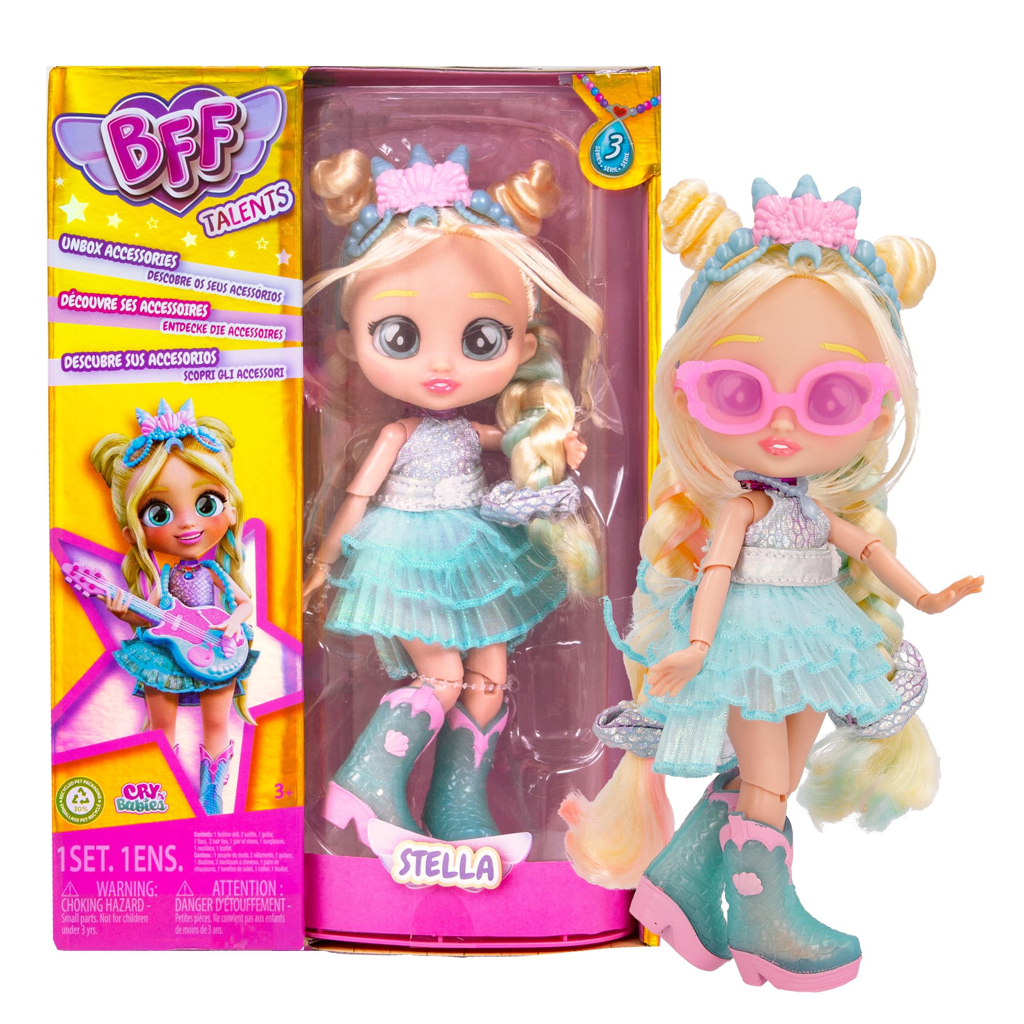 Imc Toys: Cry Babies - Bff - Series 3 - Stella