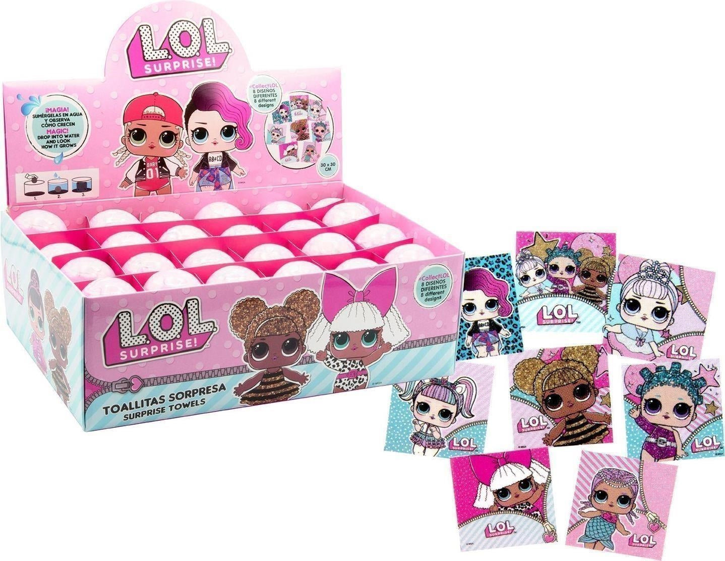 L.O.L. Surprise - Asciugamano Magico 20X20 Cm (Assortimento)