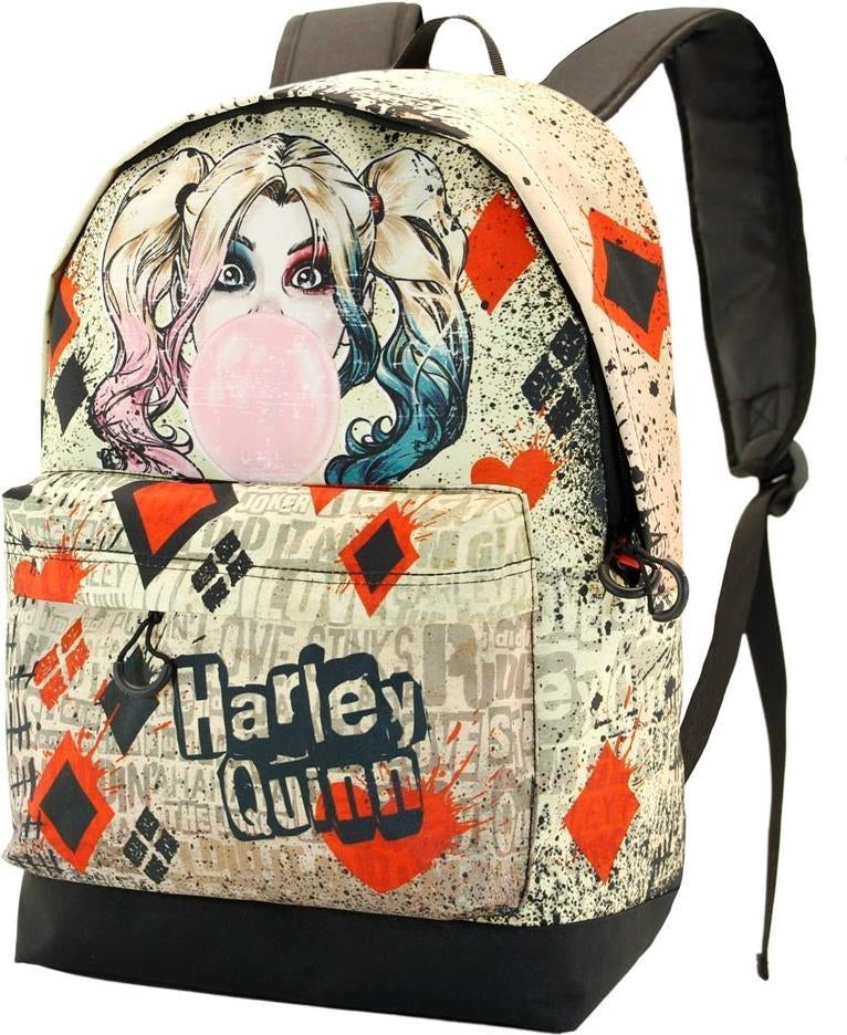 Dc Comics: Karactermania - Harley Quinn - Zaino Hs Fan 2.2 Mad Love