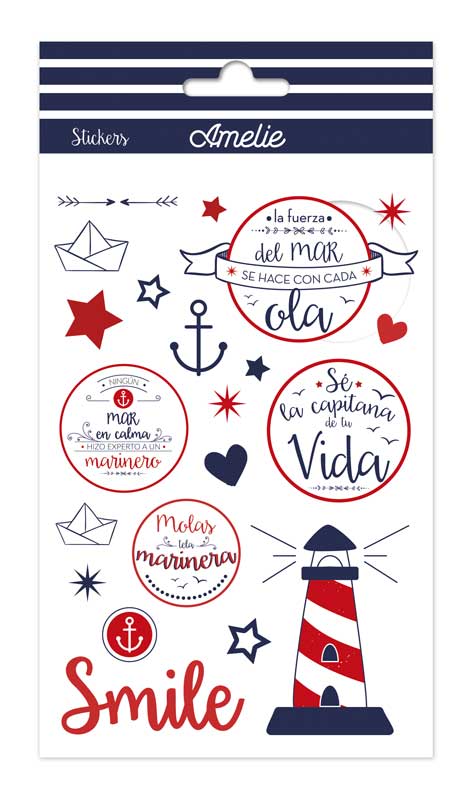 Amelie: Grupo Erik - Marinero (Set Stickers)
