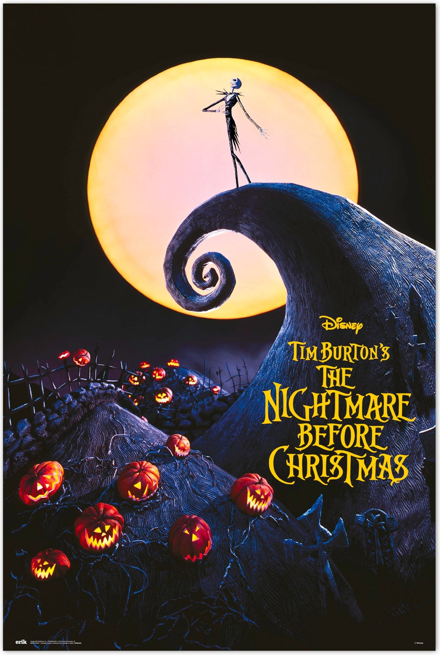 Disney: Grupo Erik - The Nightmare Before Christmas (Poster 61x91,50 Cm)