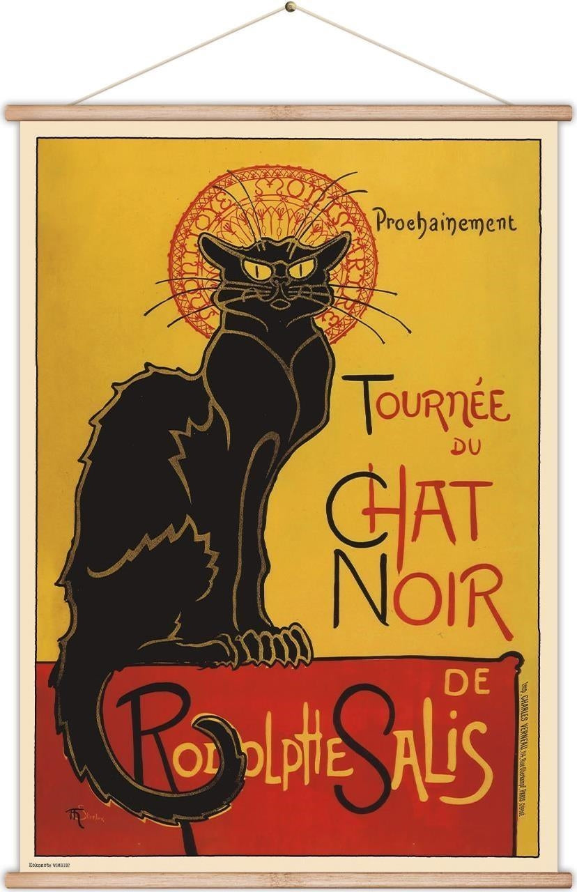 Kokonote: Grupo Erik - Le Chat Noir (Banderuola In Legno)