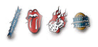 Rolling Stones (The): Erik (Set De 4 Pin Badge / Set Di Quattro Spille)