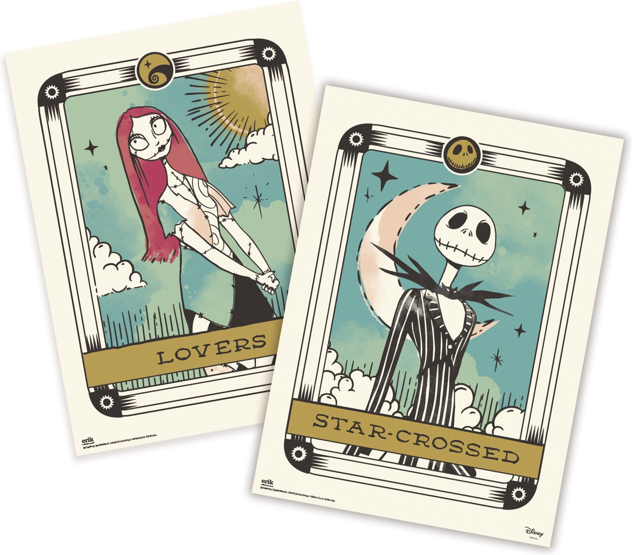 Disney: Grupo Erik - The Nightmare Before Christmas Set Miniposter
