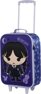 Wednesday: Karactermania - Valigia Trolley Soft 3D Chibi