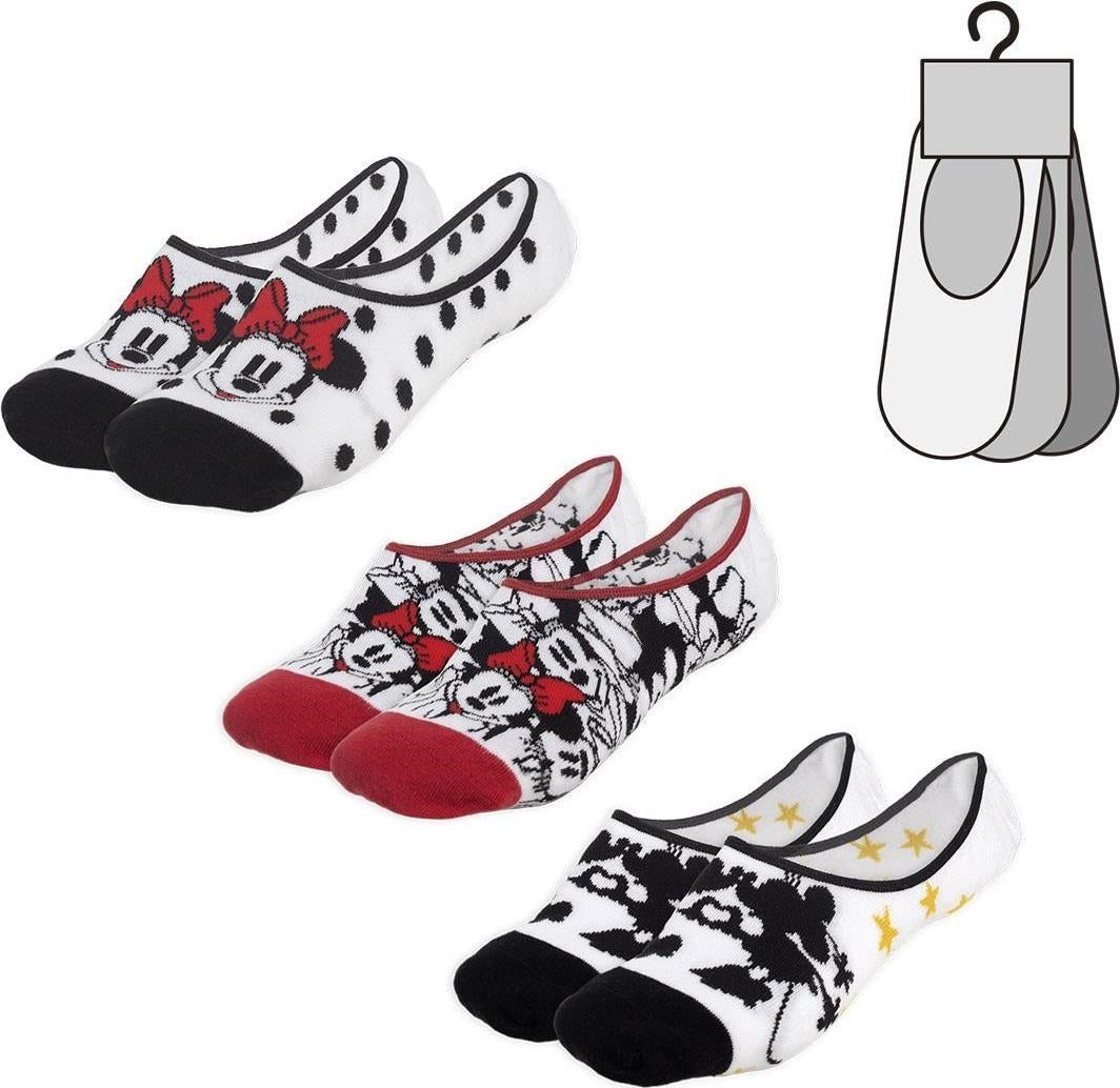 Disney: Cerd - Minnie - Set Calzini 3 Pz Tg. Unica