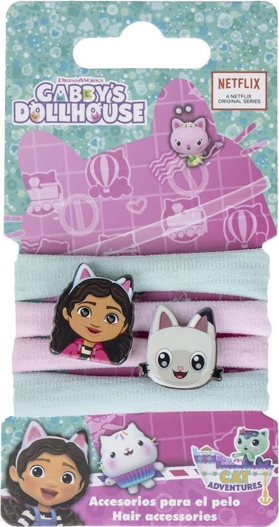 Gabbys Dollhouse: Cerd - Cat Adventures (Elastico Per Capelli 4 Pz)