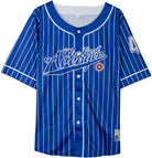 Marvel: Avengers - Capitan America Blue - T-Shirt Baseball Tg. M