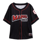 Marvel: Nero - T-Shirt Baseball Tg. M