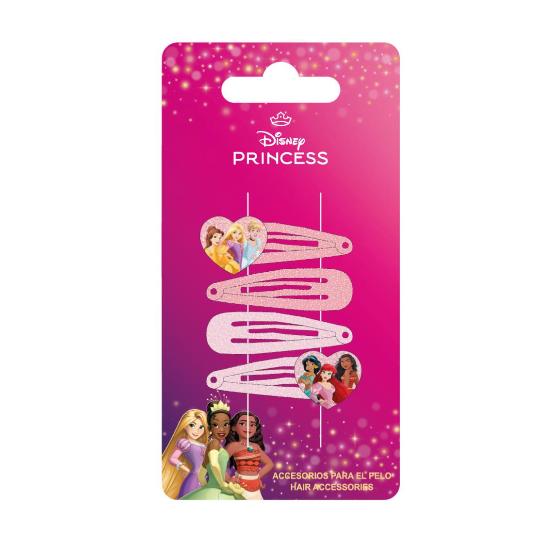 Disney: Cerd - Accessori Capelli Clips 4 Pieces Princess