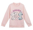 Felpa Cotton Brushed Stitch Rosa Tg. 6 Anni