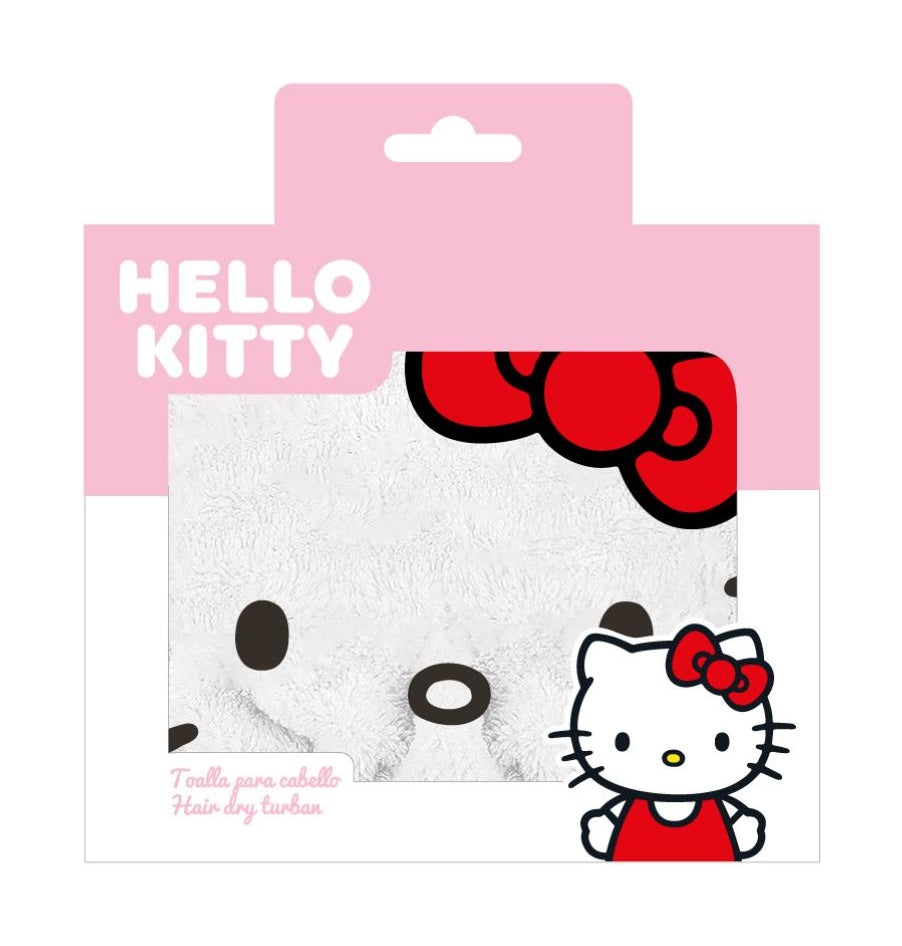 Hello Kitty: Cerda' - Asciugamano Per Capelli