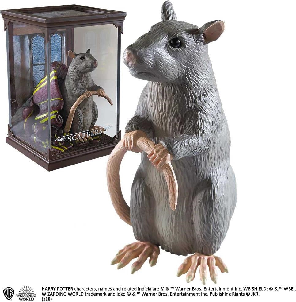 Harry Potter: Noble Collection - Magical Creatures - Scabbers (Figure)