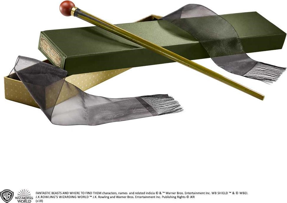 Harry Potter: Noble Collection - Fantastic Beasts - Skenders (Wand In Collectors Box / Set Bacchette)