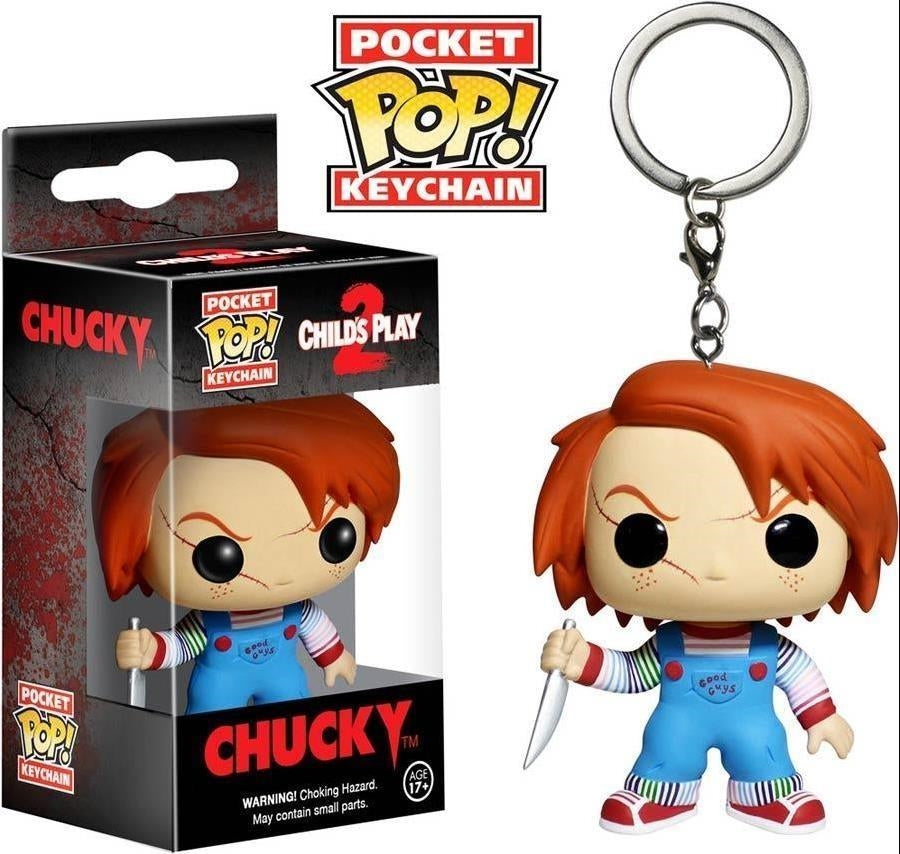 Childs Play 2: Funko Pop! Pocket Keychain - Chucky (Portachiavi)