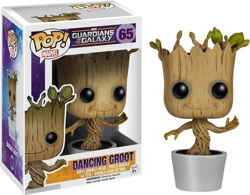 Marvel: Funko Pop! - Guardians Of The Galaxy - Dancing Groot (Vinyl Figure 65)