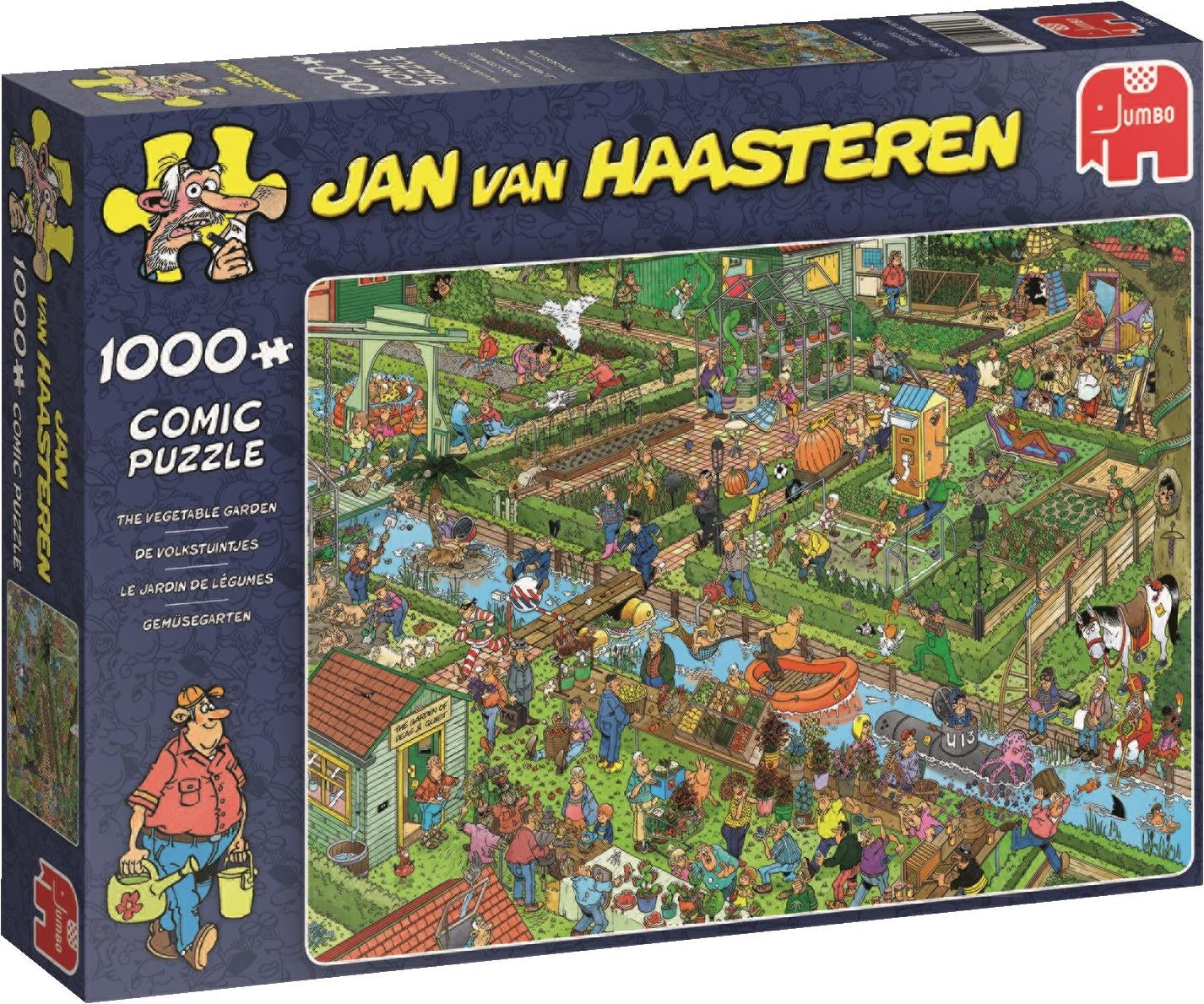Jumbo: Puzzle 1000 Jan van Haasteren - The Vegetable Garden