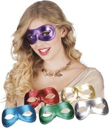 Boland: Pc. Mask Metallised (Assorted Colours)