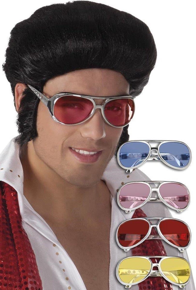 Boland: Pc. Party Glasses Rock 'N Roll Reno 4 Col Ass