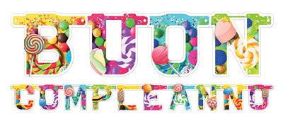 Boland: Festone Buon Compleanno Candy 280 Cm Qs. Festone Buon Compleanno Candy Xl 280 X 15 Cm