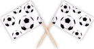 Boland: Set 24 Flag Picks Football. (7 Cm)