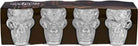 Boland: Set 4 Shot Glasses Skull (50 Ml) H