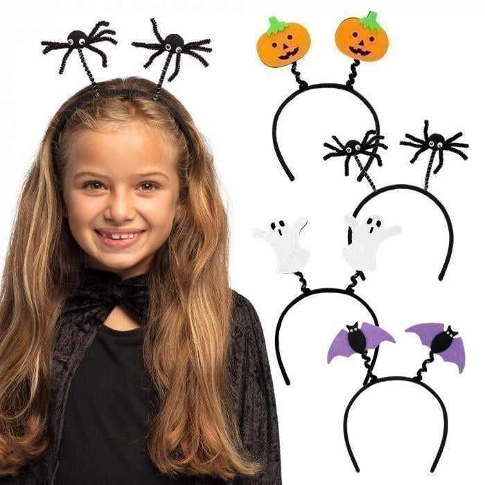 Boland: Pc. Tiara Halloween Kid 4 Ass. Qh. Assortimento 4 Tiare Bambini