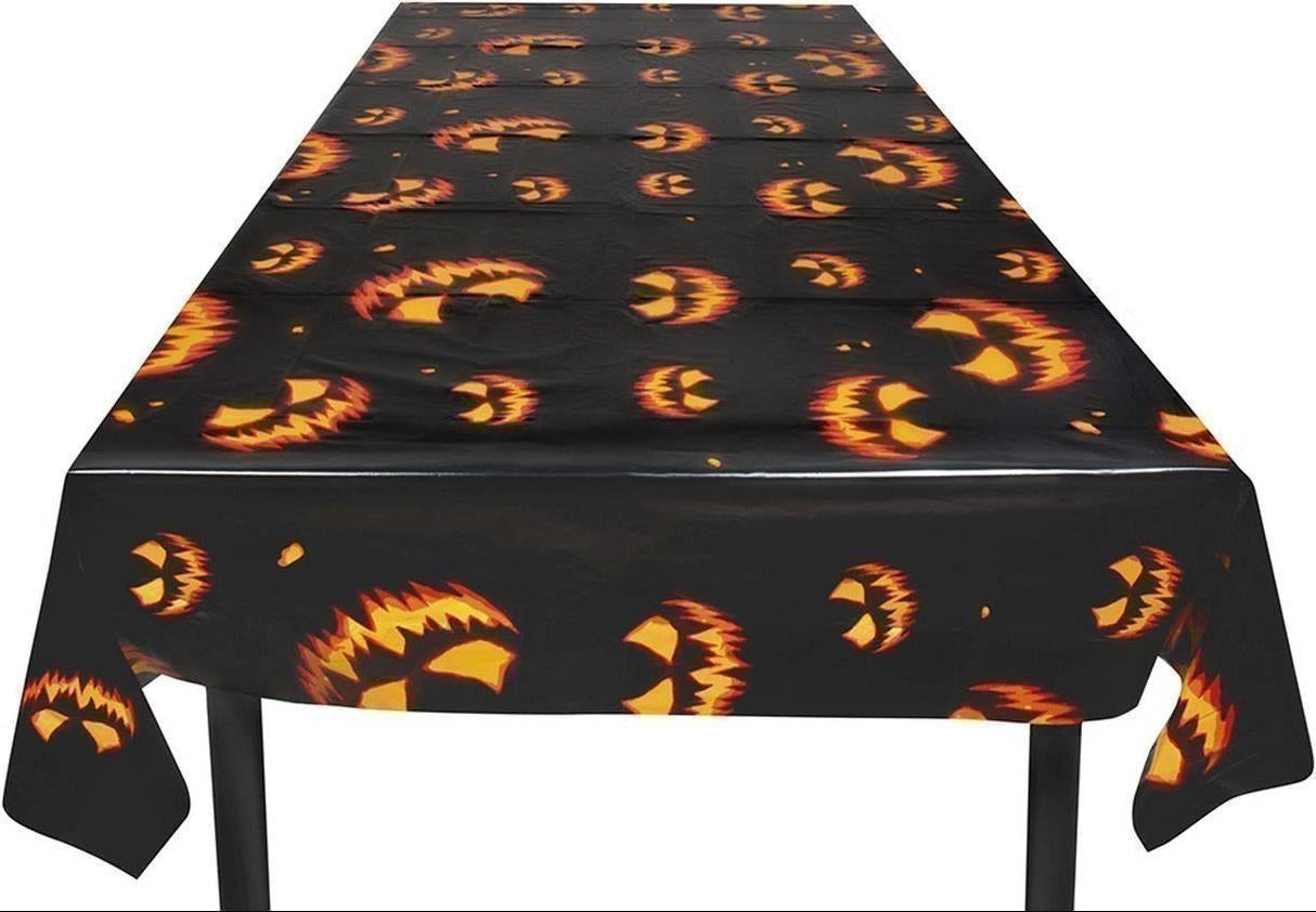 Boland: Pc. Tablecloth Creepy Pumpkin (120 X 180 Cm) H