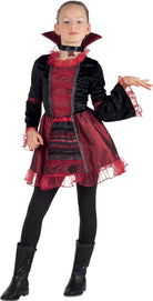 Boland: Pc. Child Costume Vampire Empress (7-9 Years) H