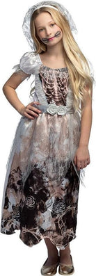 Boland: Pc. Child Costume Zombie Bride (7-9 Years) H