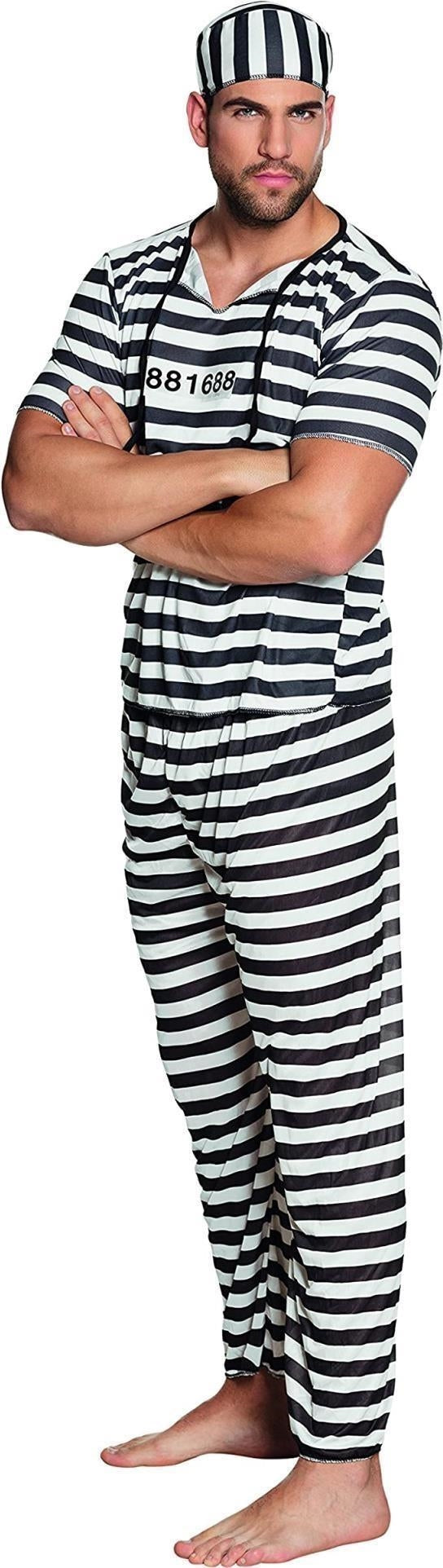 Boland: Pc. Adult Costume Prisoner (M/L)
