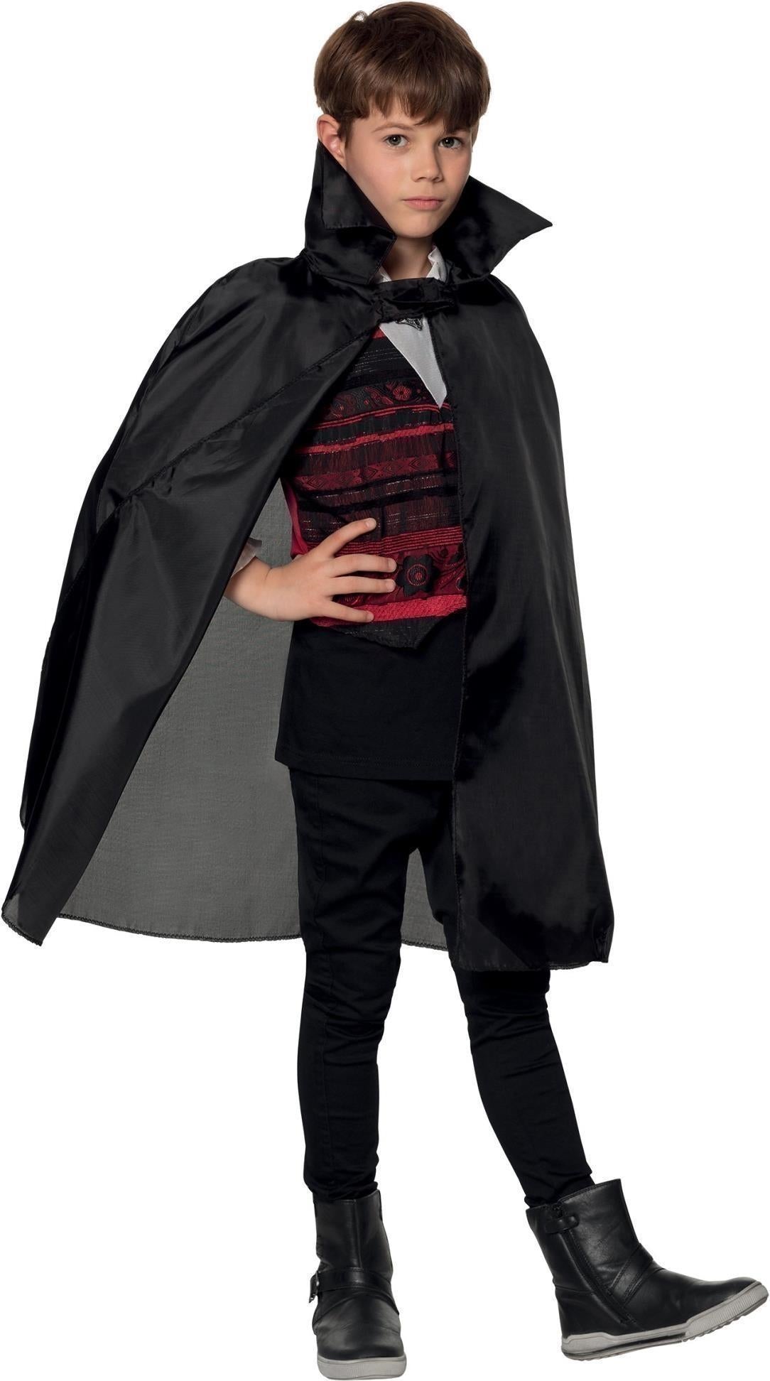 Boland: Pc. Vampire Cape Kid Black H