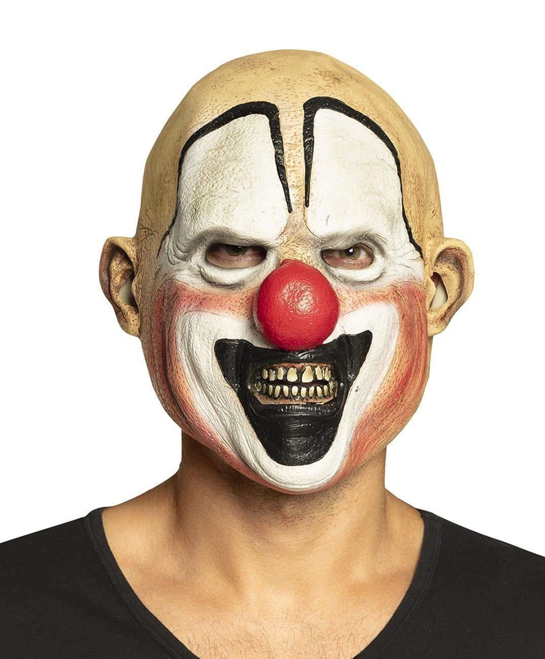 Boland: Pc. Latex Head Mask Mean Clown H